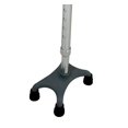 thumbnail image 2 of Bastón con 4 Patas Cromado-MODELO BST4PCN- Marca Handy, 2 of 3