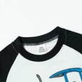 thumbnail image 5 of Xudanell Baby Boy Outfit Print Basic Short Sleeve Top Cute Outfits with Car Pattern Contrast Stitching Baby Clothes Boy, 5 of 9