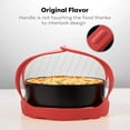 thumbnail image 4 of FrostHike Pressure Cooker Sling Silicone Bakeware Lifter Accessories for Instant Pot 3 Qt. Compatible with Other Brand Multi-Function Cookers. Red, 4 of 5