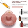 thumbnail image 3 of Silicone Scalp Massage Brush with Liquid Dispenser for Hair Growth, Dandruff Removal & Relaxation, Men & Women, 3 of 5