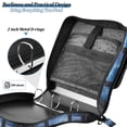 thumbnail image 4 of FORMRS Zipper Binder with Shoulder Strap 2-inch Ring 500 Sheet Capacity File Bag, Window Space, 4 of 5