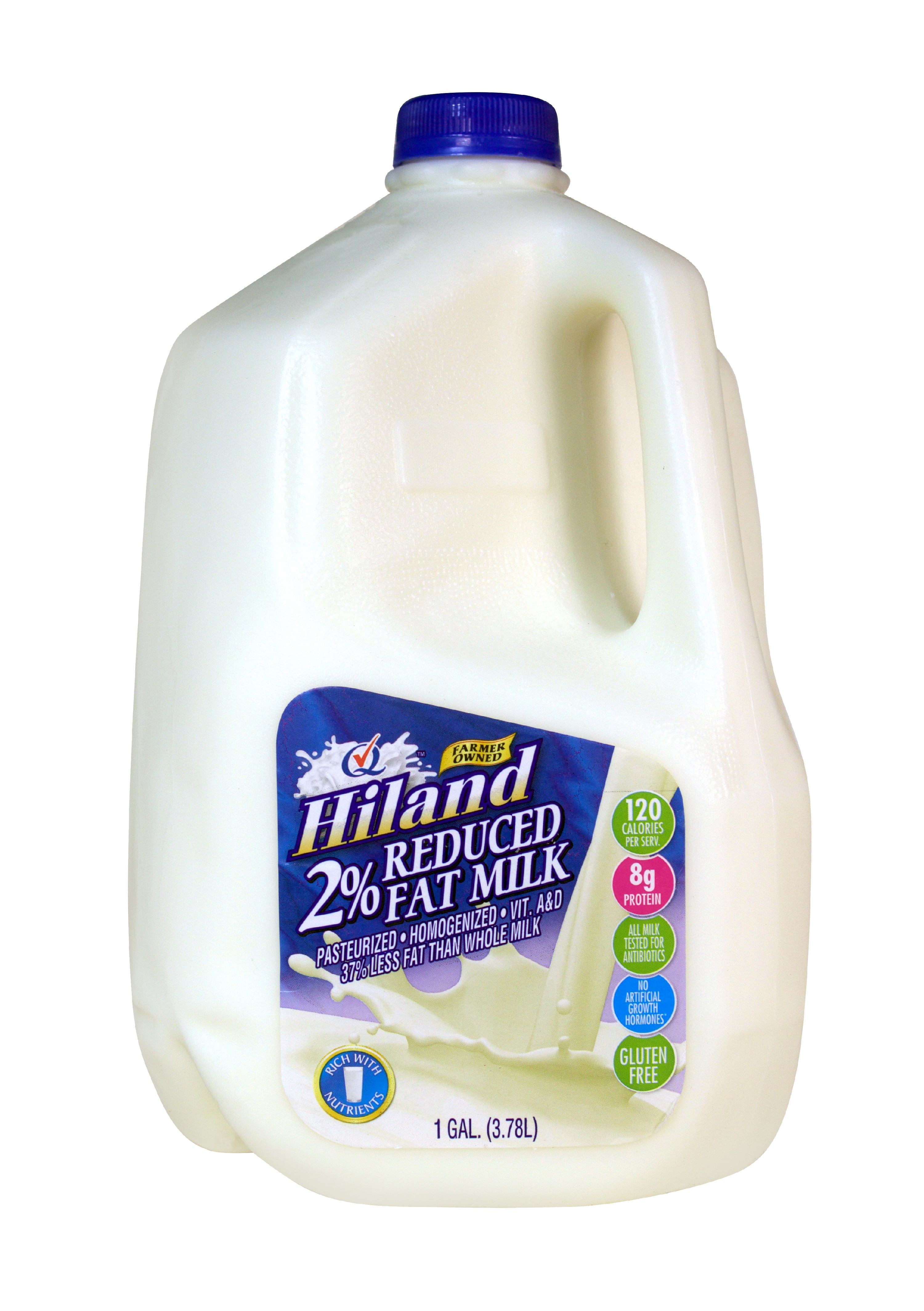 Hiland 2 Reduced Fat Milk Gallon 128 Fl Oz Walmart Com