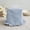 Blue, variant on WIERPOP Striped Fabric Tissue Box Cover Cotton Tissue Holder with Ruffled Hem and Top Opening for Bedroom Homestay Decor