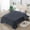 Solid-Dark Gray, variant on JML Flannel Fleece Blanket,Soft 1 Ply Lightweight Bed Blanket,Dark Gray, King (85"x 94")