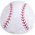 thumbnail image 1 of Baseball Pillow Big Baseball Throw Pillow Soft Stuffed Baseball Plush Pillow Round Large Baseball Shaped Pillow, 1 of 5