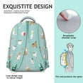 thumbnail image 5 of "Modern Cat Print Backpack - Excellent Gift for College, Waterproof Bookbag for Work & Travel, Stylish Laptop Bag Design", 5 of 6