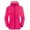 Hot Pink, variant on Uooqdmx Trench Coat Women Peacoat Womens Coat Solid Rain Jacket Outdoor Plus Size Hooded Windproof Loose Coat Water Proof Cuff Storage Bag Fall Jackets for Women 2024 Gray 3XL