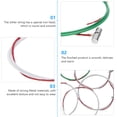 thumbnail image 3 of WRITWAA 10pcs Guzheng Parts Metal Round Assorted Color for Playing Guzheng, 3 of 8