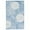 Blue/Ivory, variant on SAFAVIEH Jardin Clara Floral Wool Area Rug, Blue/Ivory, 8' x 10'