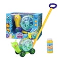thumbnail image 2 of Máquina Eléctrica de burbujas de caracol para niños, soplador automático de burbujas, coche de juguete, regalo de cumpleaños, 2 of 4