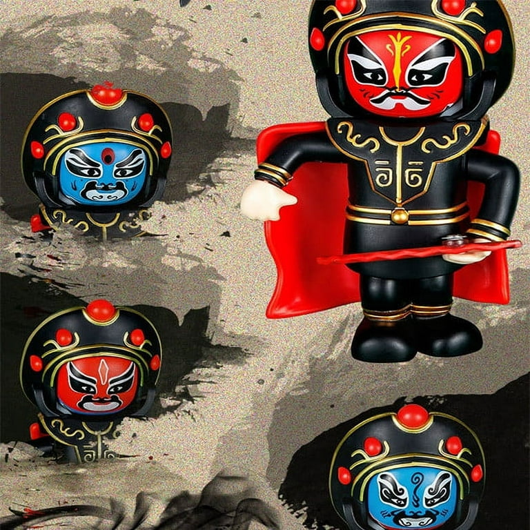 PATLOLLAV Beijing Opera Doll,Statue Sichuan Opera Face Doll