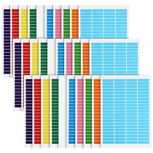 Neon Labels Adhesive Label Stickers for Marking 30 Sheets | Walmart en ...