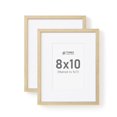 thumbnail image 1 of Marco de fotos TONES FRAME DESIGN, 8 x 10 cm, chapado en madera natural, juego de 2, 1 of 9