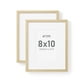 thumbnail image 1 of Marco de fotos TONES FRAME DESIGN, 8 x 10 cm, chapado en madera natural, juego de 2, 1 of 9