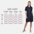 thumbnail image 2 of Banny Jeans ® Women's Denim Short Sleeve Collared Neck Button Down shirt dress, 2 of 4