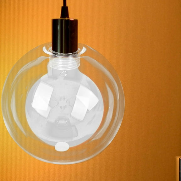 Hemobllo 2Pcs Clear Glass Shade Replacement for Chandeliers and Pendant Light Fixtures