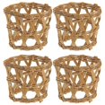 thumbnail image 1 of 4Pcs Straw Woven Cup Sleeves Decorative Water Cup Sleeve Bottle Sleeve Drinking Cup Covers, 1 of 3