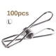 thumbnail image 2 of Billuyoard Pinzas multiusos de acero inoxidable para ropa, pinzas para ropa, pinzas para ropa, Clip de sellado, pinza para ropa doméstica Decoración del hogar 6cm, 2 of 6
