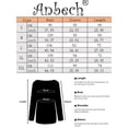 thumbnail image 2 of Anbech Color Contrast Womens Hoodie Tops Stitching Causal Sweatshirt Long Sleeve Drawstring Hooded, 2 of 2