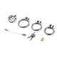 thumbnail image 4 of 1pc Imprison Penile Restraint Lock with Detachable Urethral Tube for BDSM Men - Enhance Sexual Pleasure with Urethral Massage, 4 of 5