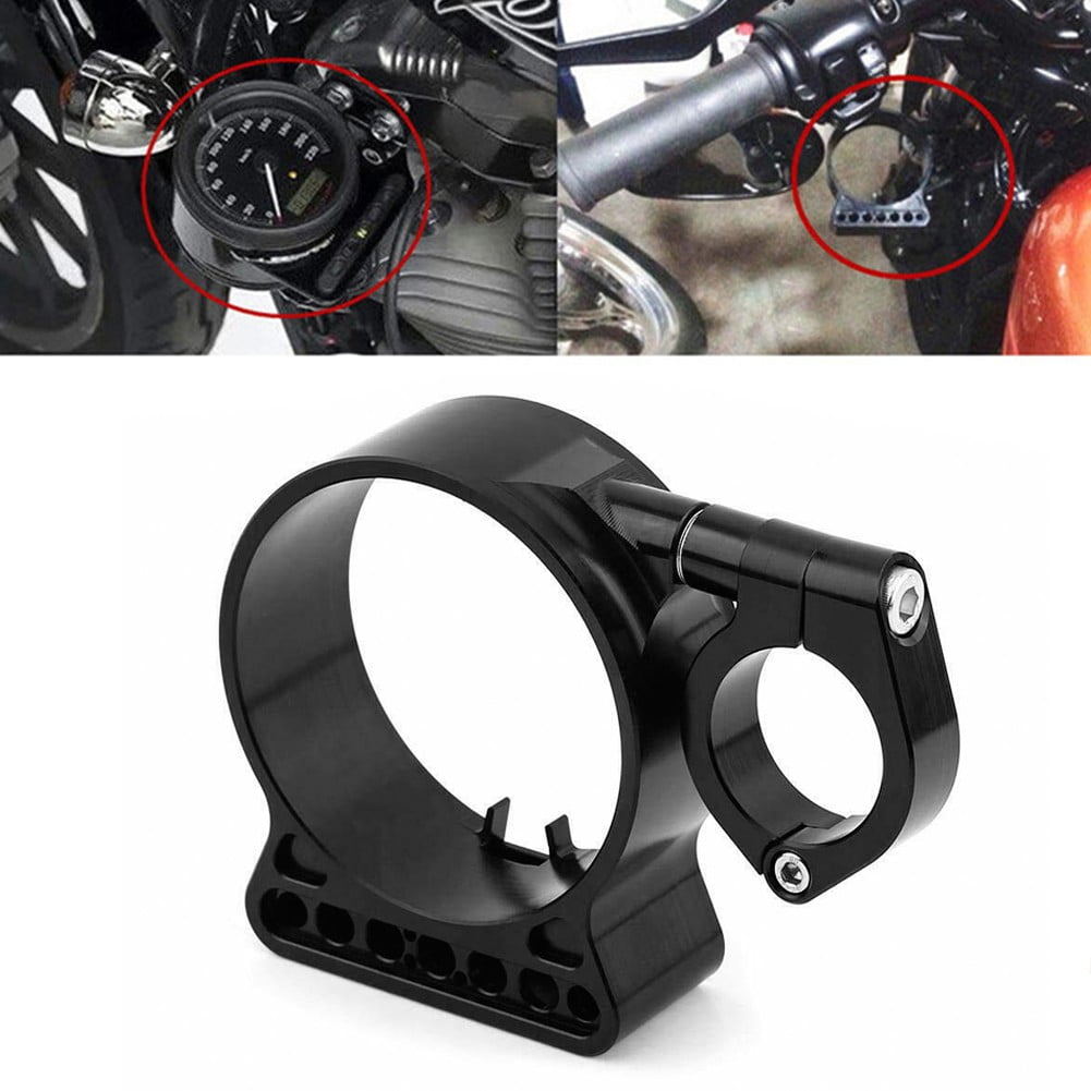 Speedometer Bracket CNC Aluminium Side Mount Speedometer Relocation Bracket Compatible with Sportster XL883 X1200 Plating color