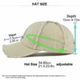 Baseball Cap Adjustable Size For Running Workouts And Outdoor