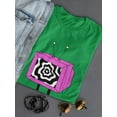thumbnail image 3 of Toon Style Hypno Tv T-Shirt Women -Image by Shutterstock, Female 5X-Large, 3 of 4