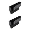 thumbnail image 1 of VONKY Gap Filler Organizer Convenient and with Cup Holder Black Left 2Set, 1 of 6