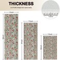 thumbnail image 4 of Gray Christmas Icon Pattern Kitchen Rugs Sets Of 3,Kitchen Runner Rugs Non Skid Washable,Decorative Kitchen Floor Mats for Kitchen,Sink,Laundry,17"x30"+ 17"x47" + 17"x59", 4 of 6