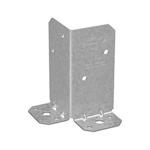 Simpson Strong-Tie RPBZ - ZMAX Galvanized Retrofit Post Base for Double 2x4