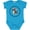 Turquoise, variant on Inktastic Long Haired Chihuahua Dog Girls Baby Bodysuit