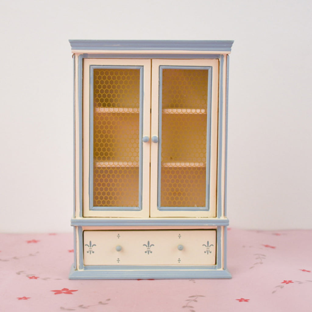 Dollhouse 1/12th Scale Miniature furniture Hand painted store  Display cabint 6# 