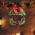 thumbnail image 3 of Elegant Holiday Wreath for Front Door with Natural and Berries for Festive Indoor and Outdoor, 3 of 6