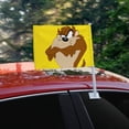 thumbnail image 2 of Looney Tunes Taz Car Truck Flag with Window Clip On Pole Holder, 2 of 4