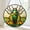 Acrylic 3.5 Inch, variant on Atlas Beetle Window Suncatcher, Faux Stained Glass Insect Panel for Bug Enthusiasts and Decorative Homes