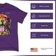 thumbnail image 4 of Tee Hunt Dean Russo Labrador Retriever T-Shirt Love Pet Dog is Love Men's Tee, Purple, X-Large, 4 of 5