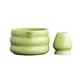 thumbnail image 2 of Tazón de té Matcha de 2 piezas con soporte para batidor, batidor de cerámica artesanal de superficie lisa, de Matcha hecha a mano para, 2 of 8
