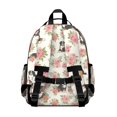 thumbnail image 3 of Bernese Mountain Dog and Rose Backpack for School, Cute School Bag with Adjustable Shoulder Straps and Padded Back, 15.25"x11.5"x5.25", 3 of 5