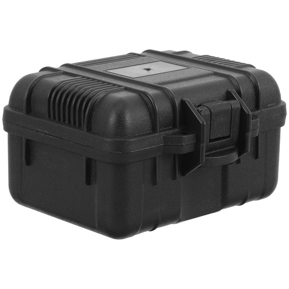Milisten Large Capacity Case Tool Case Black Metal 1Pack