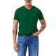 thumbnail image 1 of Remera Lacoste para Hombre de Manga Corta con Cuello en V de Algodón Pima Verde, 1 of 4
