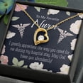 thumbnail image 5 of God Bless You Abundantly! Healthcare Medical Worker Nurse Appreciation Forever Necklace w Message Card, 5 of 20