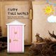 thumbnail image 4 of Ounissouiy 1 juego * Mini puerta de casa pequeñas maravillosas Mini puertas de modelos de muebles de en miniatura para escena DIY muñeca Type4 NO4 Ounissouiy FN001811-02, 4 of 5
