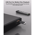 thumbnail image 5 of All Region HD DVD/CD Player, Metal Housing, Multi-Format with Usb, Dolby Digital, Includes HD Cable & Remote for TV/Home Stereo, 5 of 7