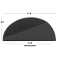 thumbnail image 4 of GlideRite 2-1/2 in. Center-Center Semi Circle Cabinet Knob, Matte Black - 4844-MB, 10 Pack, 4 of 4