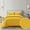 Yellow, variant on Byron 2 or 3 Piece Duvet Cover Set Contemporary Solid Color Shell