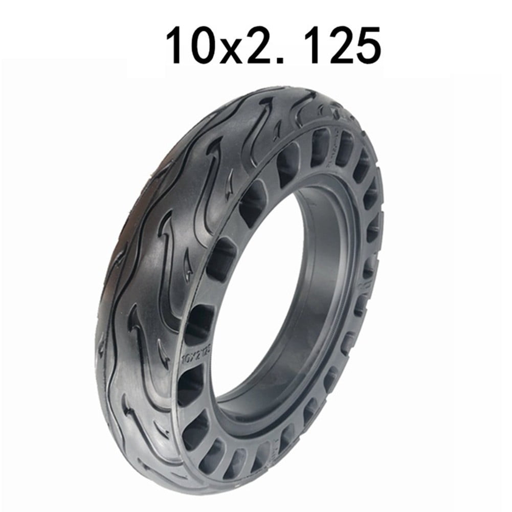 10x2.125 Solid Tire Electric-Scooter Rubber Puncture-Proof Tyre UK Fast Ship 