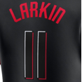 thumbnail image 4 of Camisetas de béisbol de la famosa marca Cincinnati con bordados para hombres, mujeres y jóvenes personalizados LARKIN #19 VOTTO #30 GRIFFEY #44 DE LACRUZ, 4 of 5