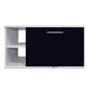 thumbnail image 3 of Gabinete Baño Moderno Ensamblado Mdf Elegante Vinil Negro, 3 of 4