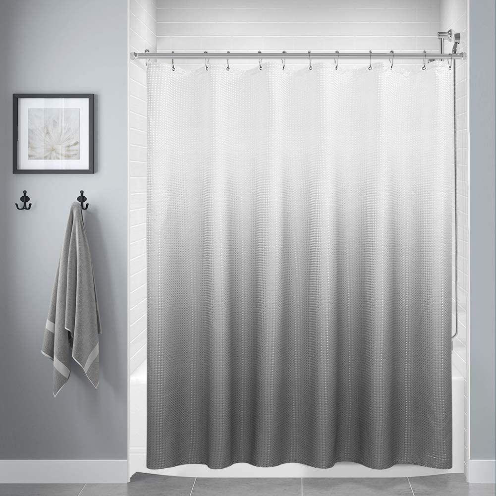 American Flag Day Bathroom Shower Curtain Waterproof Fabric w/12 Hooks 72*72inch 
