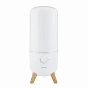 HoMedics Total Comfort® Deluxe Ultrasonic Humidifier UV-C Anti-Microbial– Small Night Stand Size, .85 Gallon, 48 hour Run Time